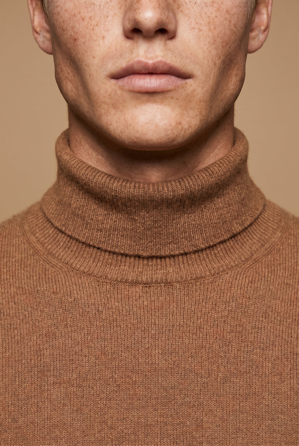 Cavalién Extrafine Rollneck Brown