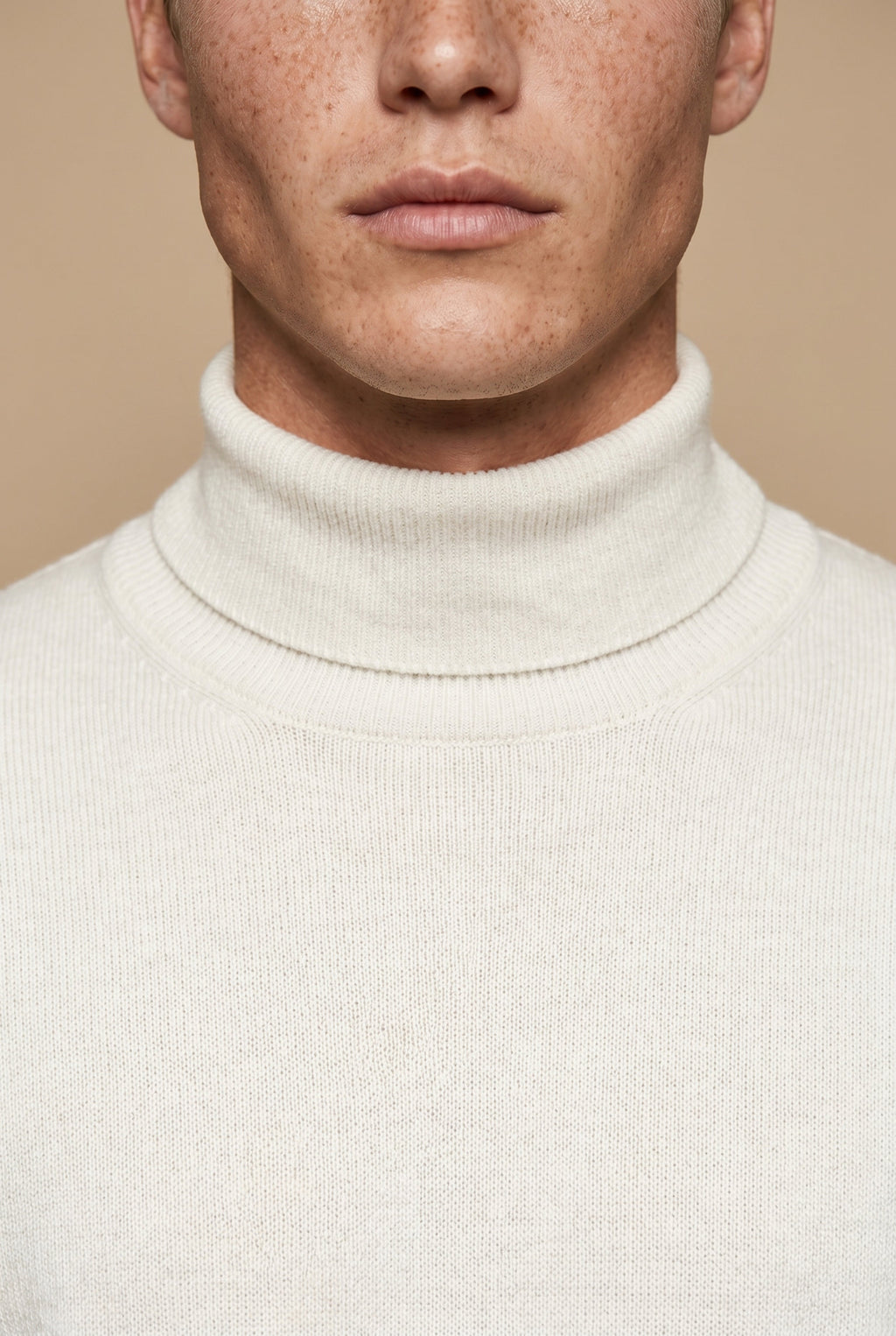 Cavalién Extrafine Rollneck White