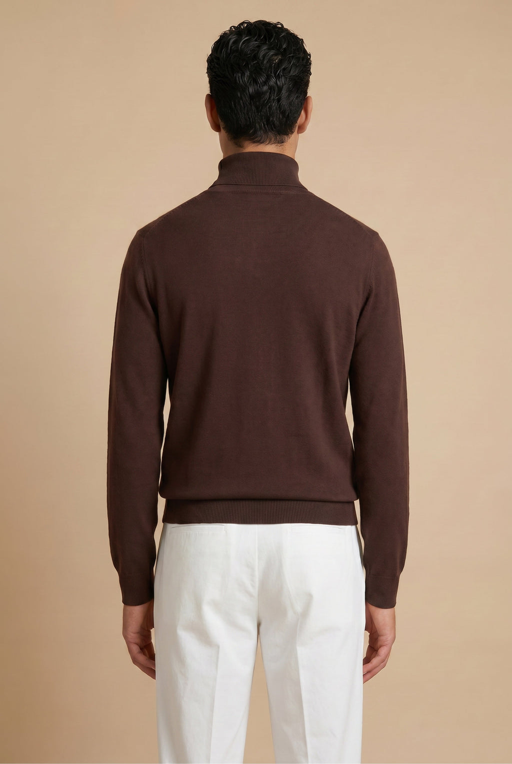 Cavalién Extrafine Rollneck Dark Brown