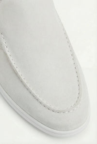 Yacht Suède Mule White