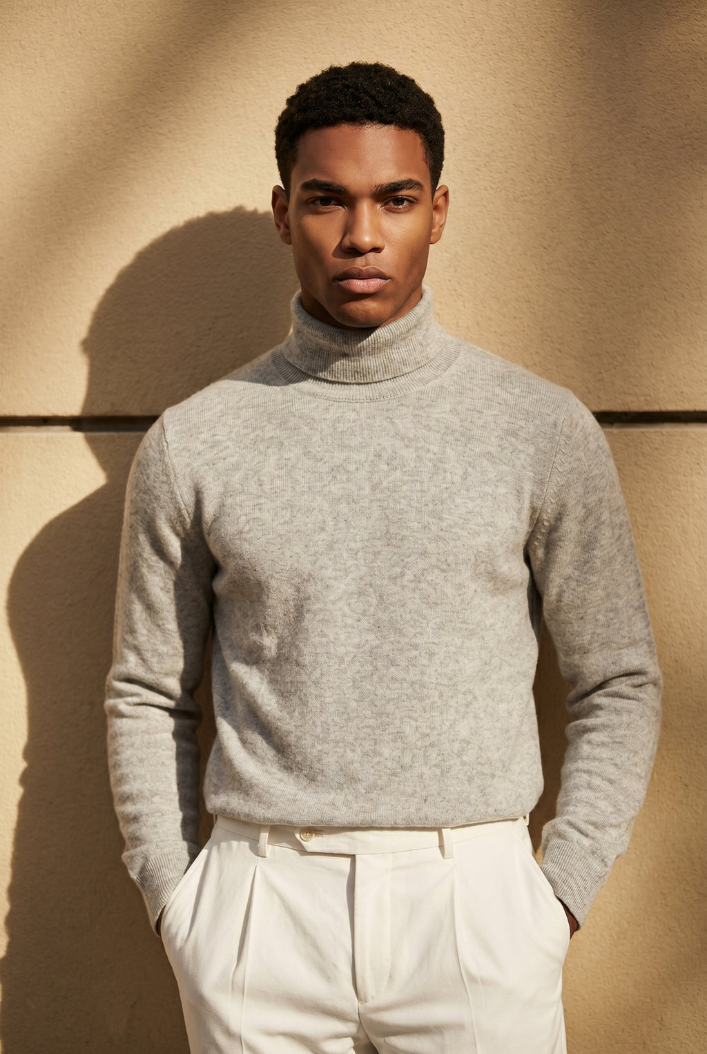 Cavalién Extrafine Rollneck Grey Marl