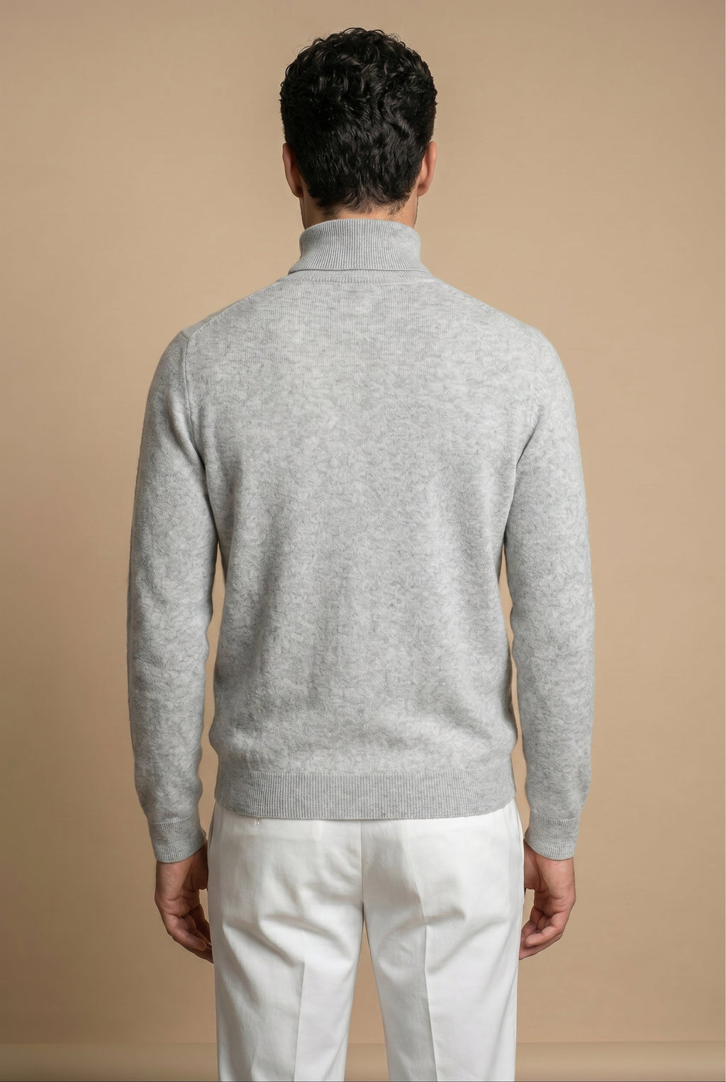 Cavalién Extrafine Rollneck Grey Marl