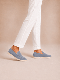 Classic Loafers Baby Blue