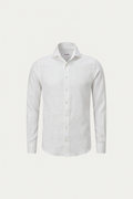 Long Sleeve Linen Shirt White