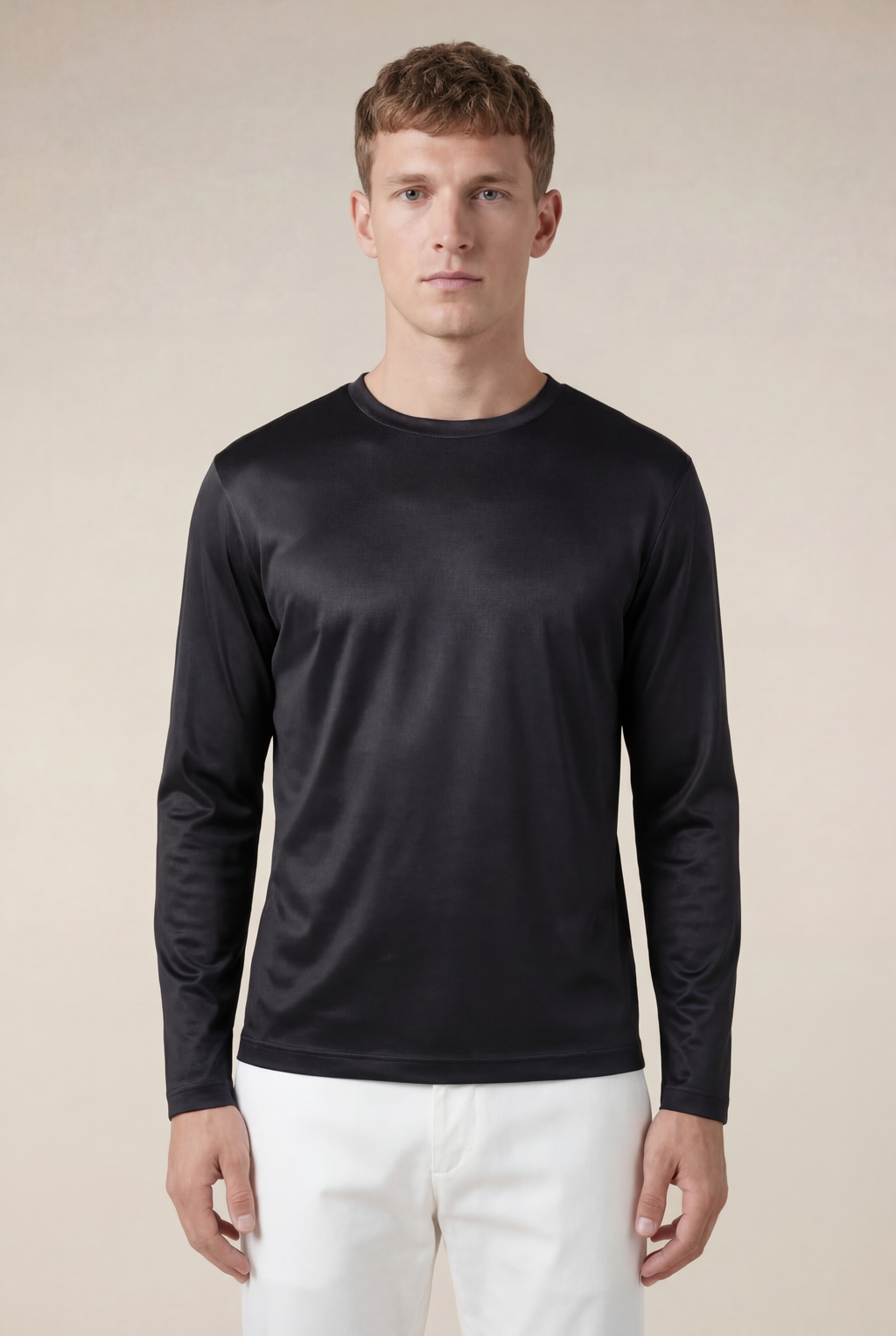 Cavalién Long Sleeve Tee Black