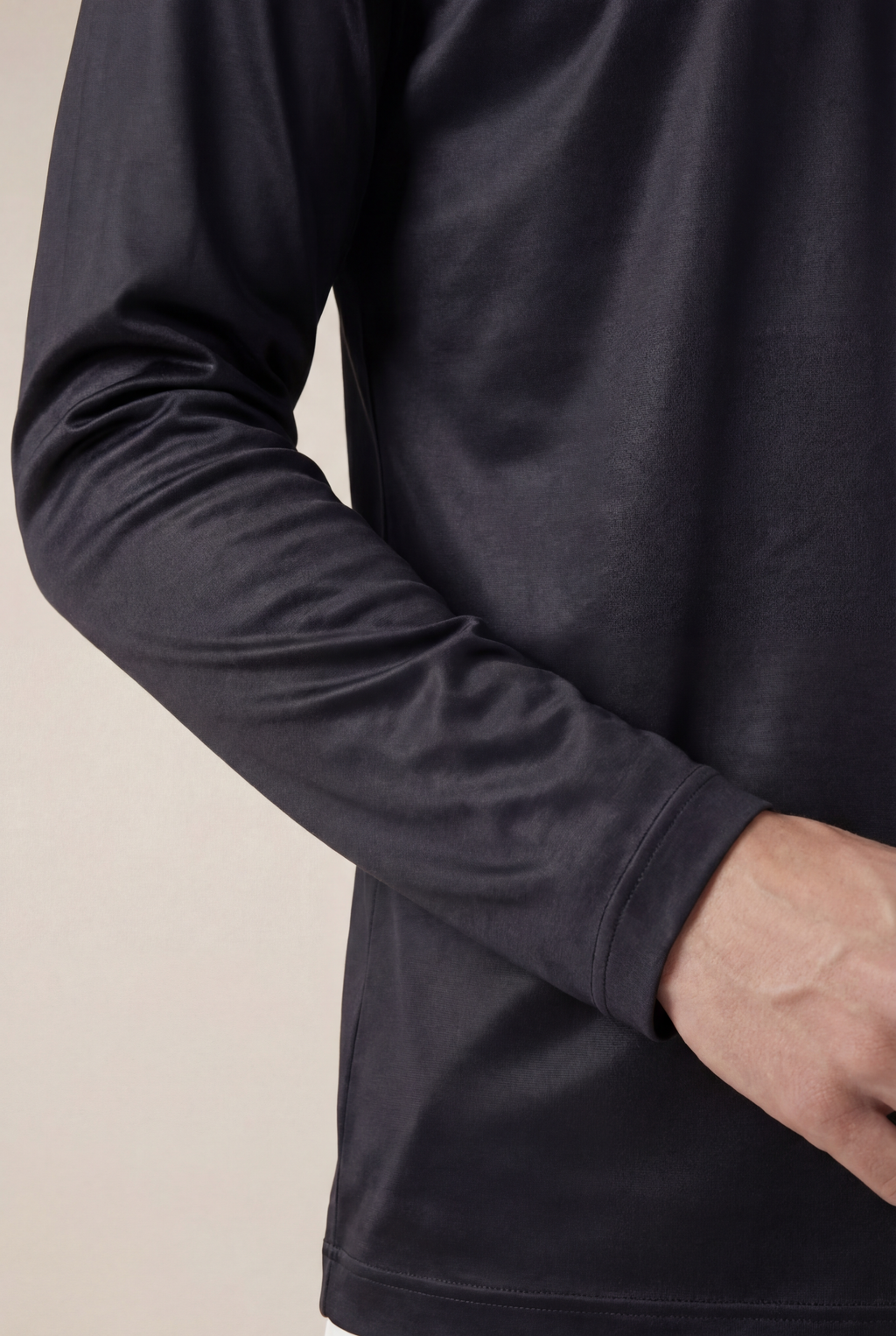 Cavalién Long Sleeve Tee Black
