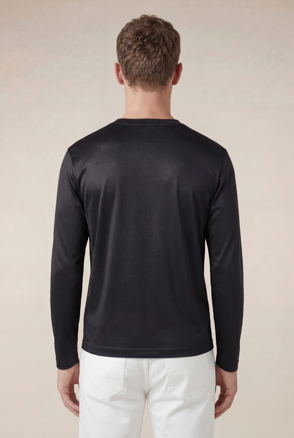 Cavalién Long Sleeve Tee Black