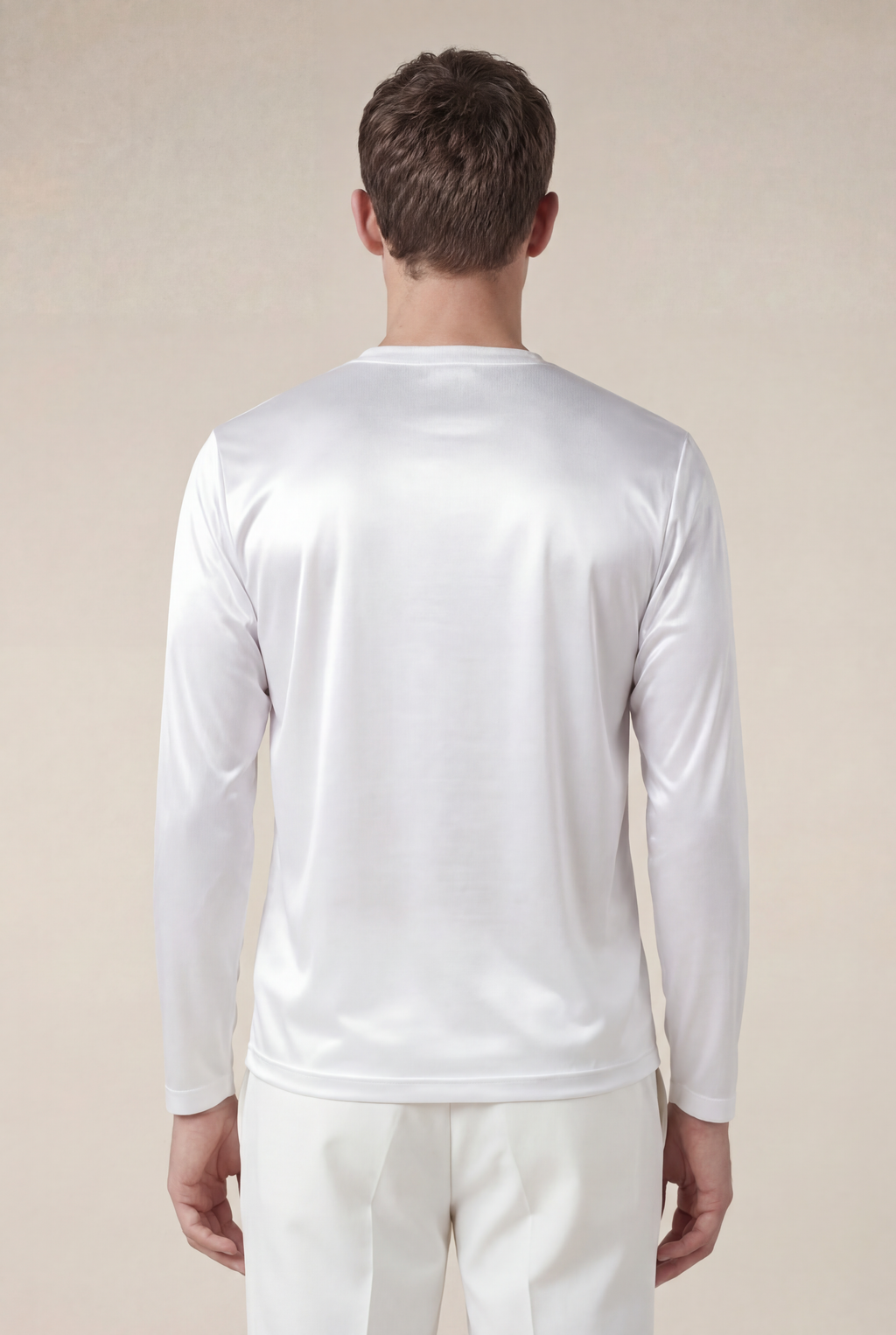 Cavalién Long Sleeve Tee White