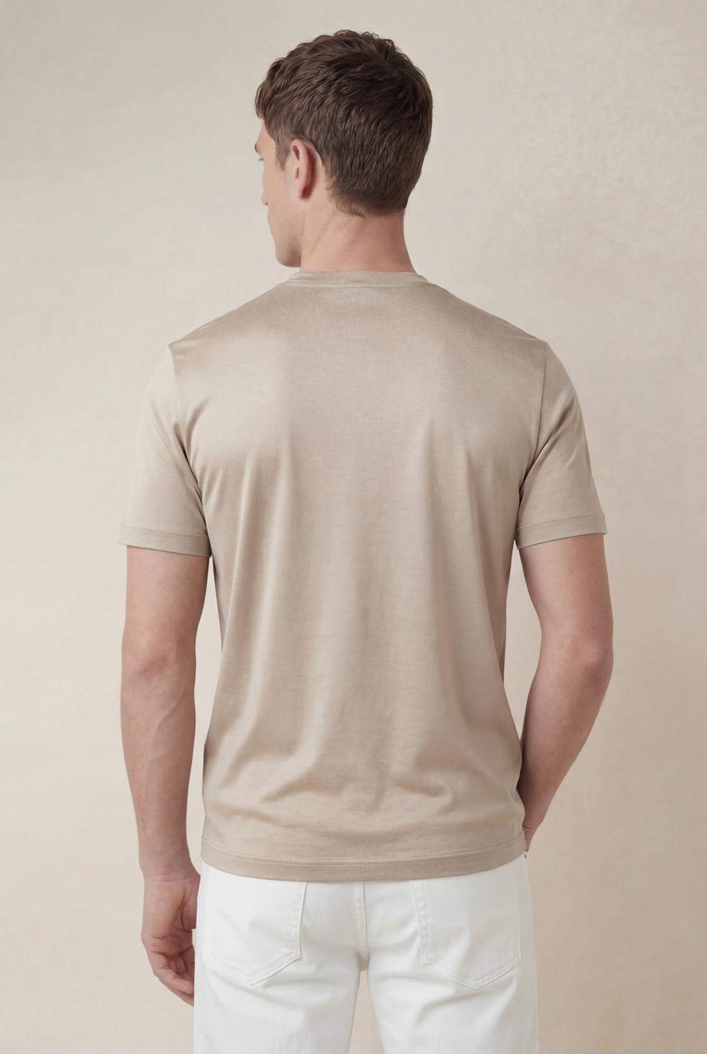 Cavalién Tee Beige