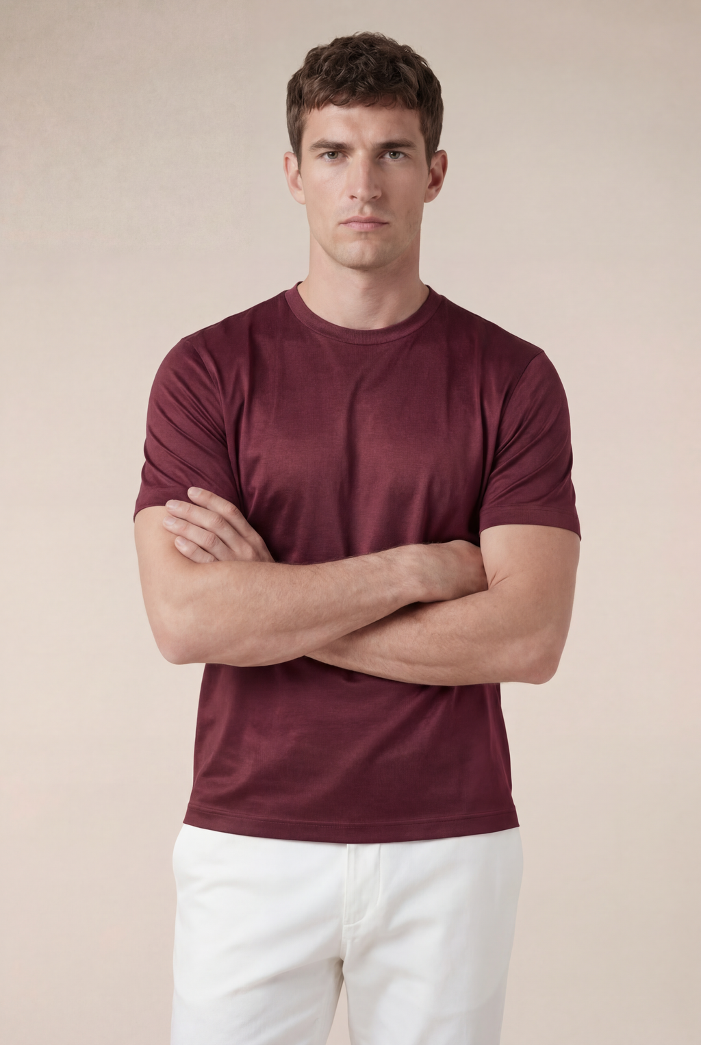 Cavalién Tee Burgundy