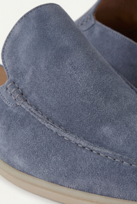 Yacht Suede Mule Baby Blue