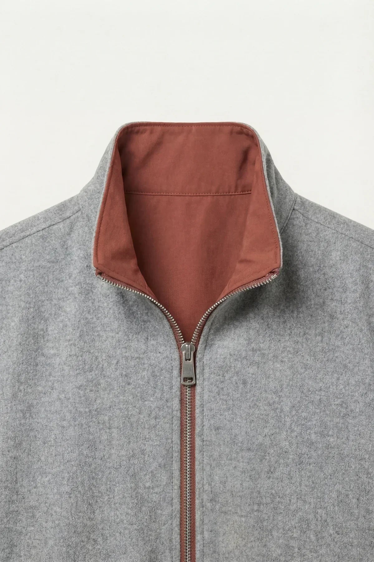 Tech Reversible Jacket Terracotta