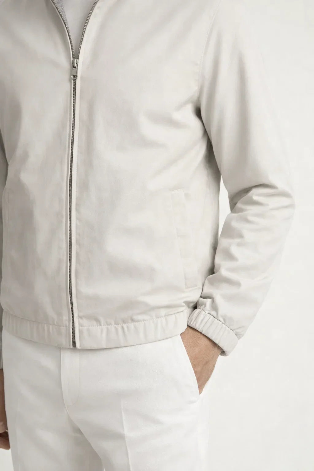 Tech Reversible Jacket Ivory